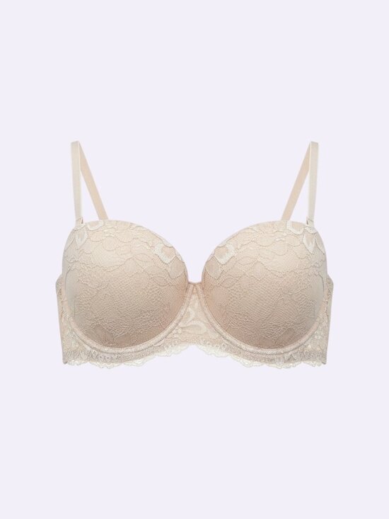 Lady Princess Other - Lady Princess Silver Lace Push-Up Bra